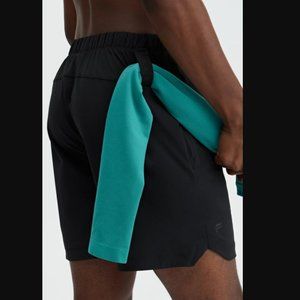 Fabletics Athletic Shorts Black - Gym to Swim - Size Small - 5" inseam - NWT -